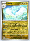 Altaria Reverse Holo Uncommon SV08: Surging Sparks 134/191 NM 2024