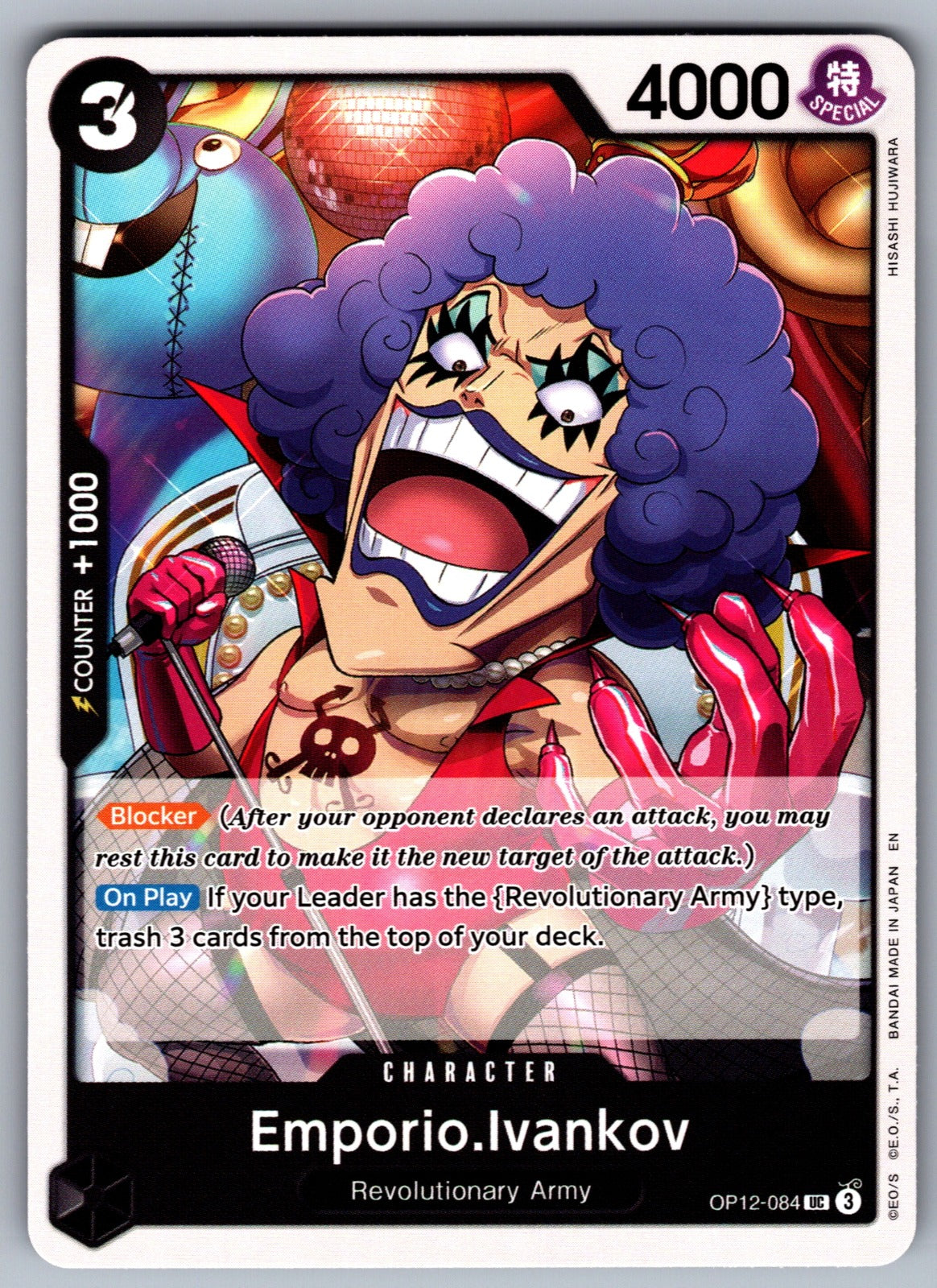 Emporio.Ivankov (084) UC Legacy of the Master OP12-084 NM 2025