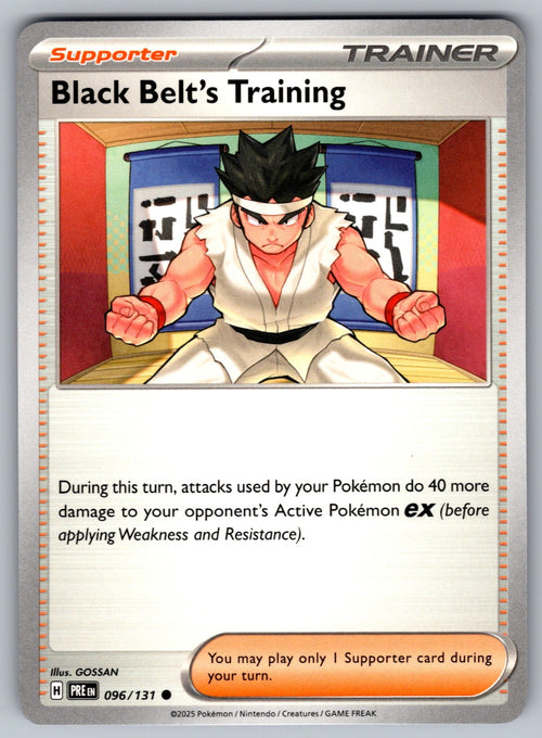 Black Belt's Training Common SV: Prismatic Evolutions 096/131 NM 2025
