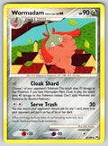 Wormadam Trash Cloak Uncommon Arceus 51/99 LP 2009