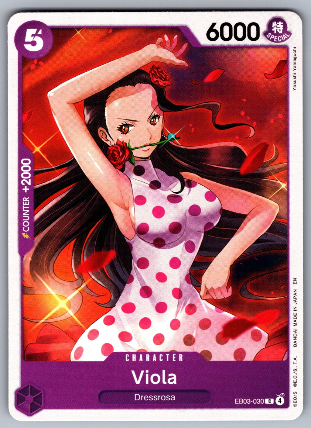 Viola C Extra Booster: One Piece Heroines Edition EB03-030 NM 2026