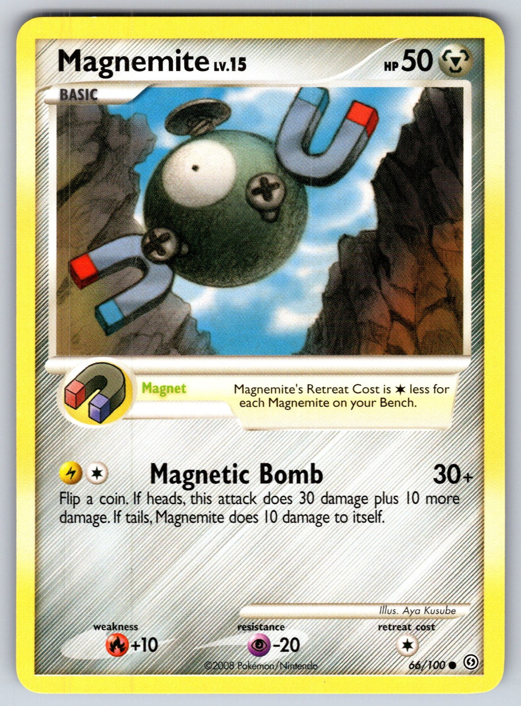Magnemite (66) Common Stormfront 66/100 LP 2008