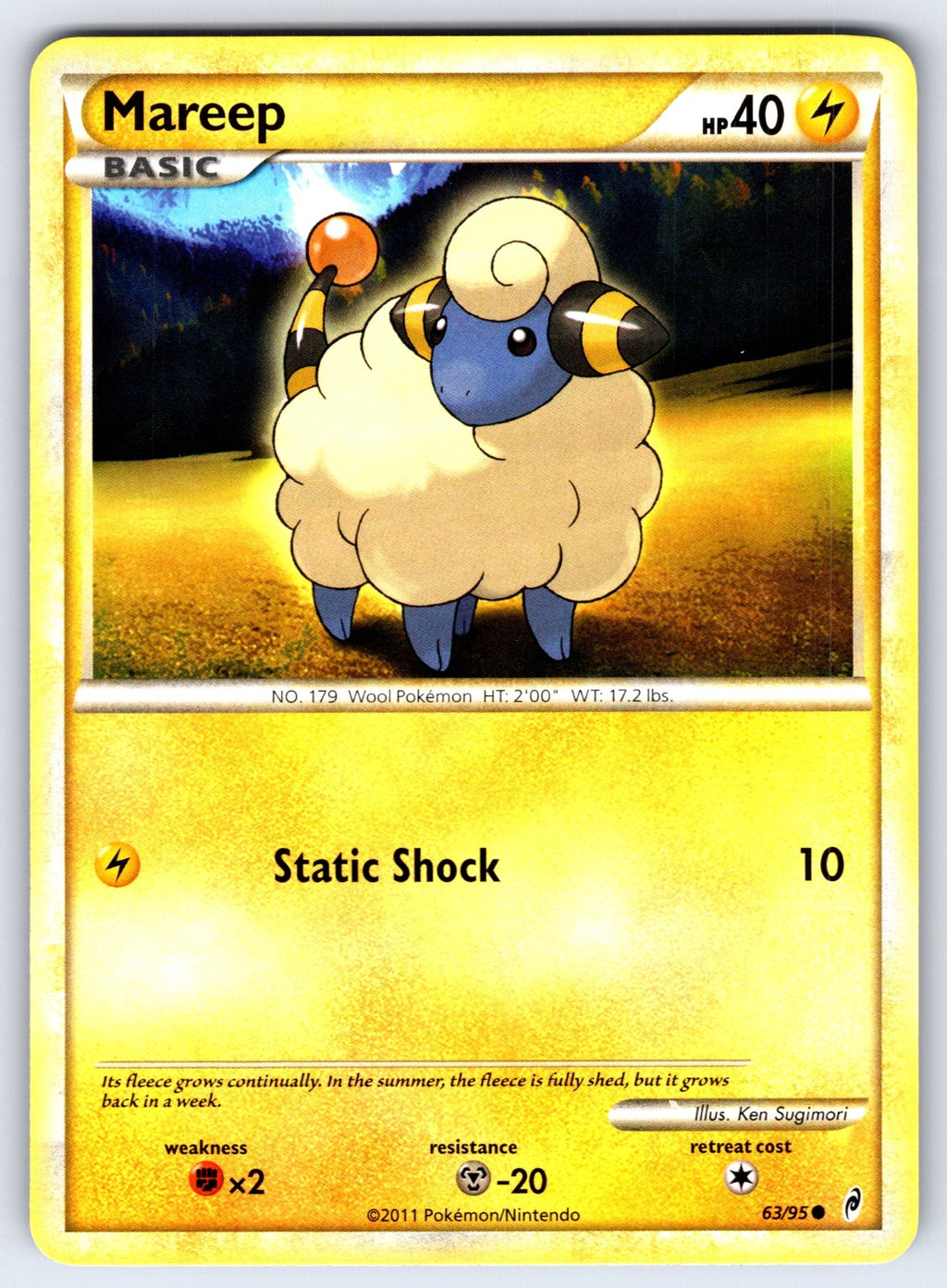 Mareep Common Call of Legends 63/95 LP 2011
