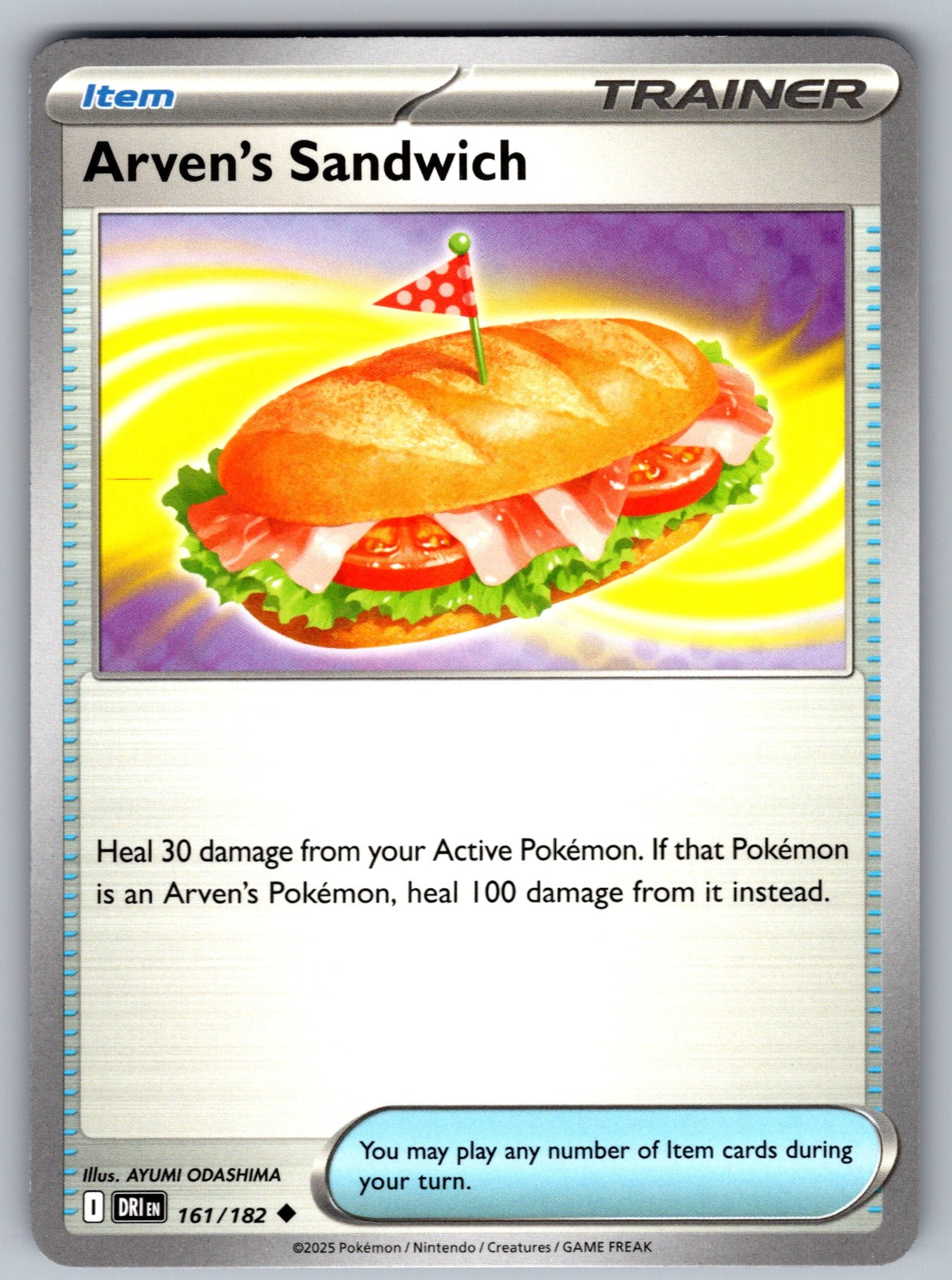 Arven's Sandwich Uncommon SV10: Destined Rivals 161/182 NM 2025