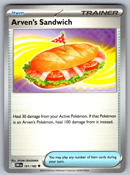 Arven's Sandwich Uncommon SV10: Destined Rivals 161/182 NM 2025