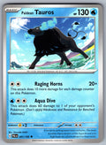 Paldean Tauros Uncommon SV02: Paldea Evolved 041/193 NM 2023