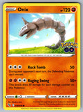 Onix Common Pokemon GO 036/078 NM 2022