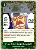 It's an Order! Do Not Defy Me!!! Foil R Adventure on Kami's Island OP15-038 NM 2