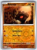 Rolycoly Reverse Holo Common SV05: Temporal Forces 093/162 NM 2024