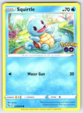Squirtle Common Pokemon GO 015/078 NM 2022