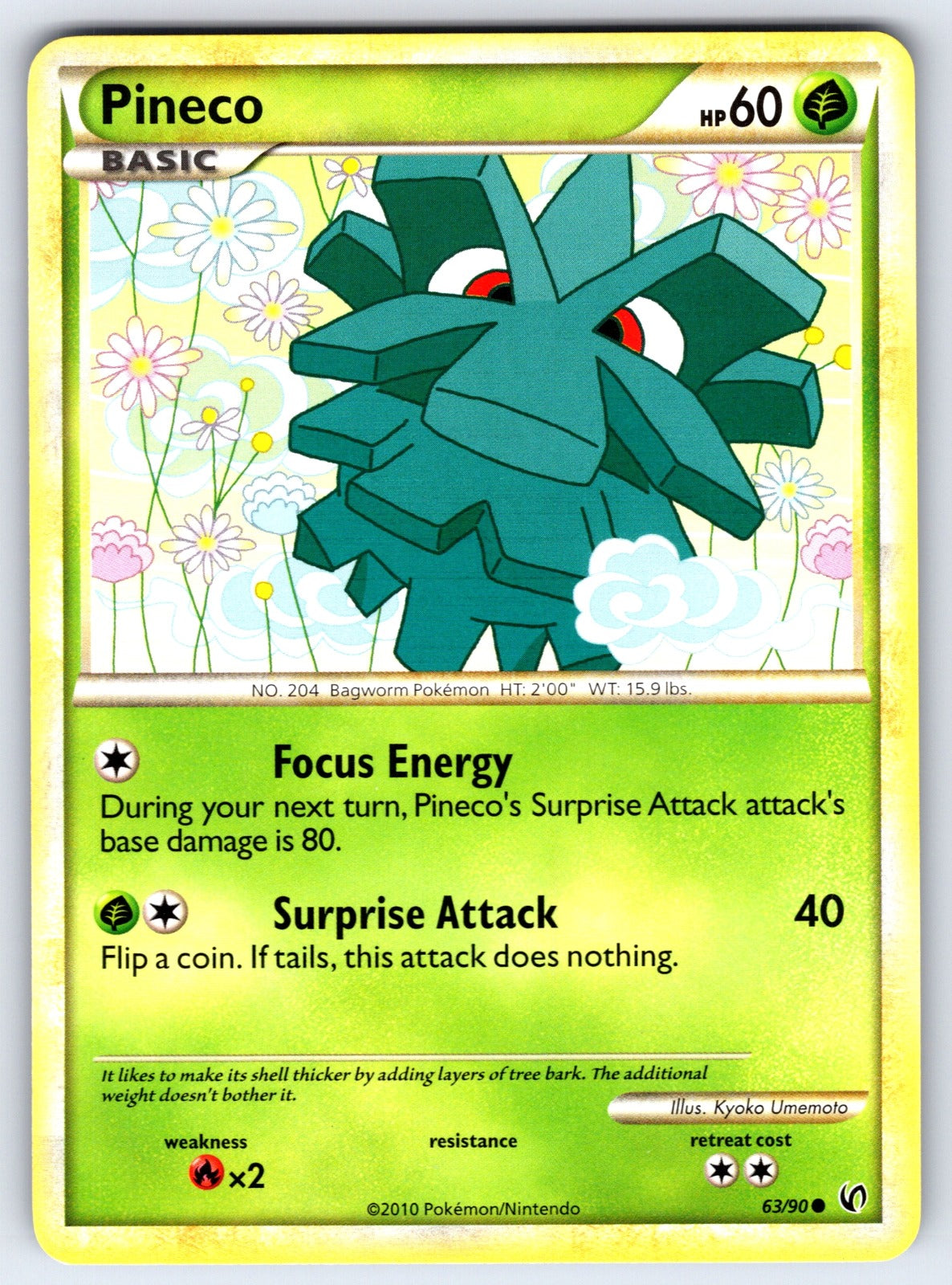 Pineco (63) Common Undaunted 63/90 LP 2010