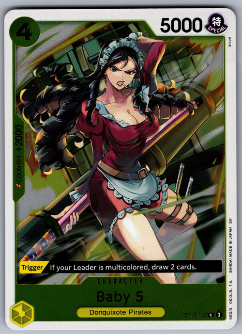 Baby 5 (112) Foil R Legacy of the Master OP12-112 NM 2025