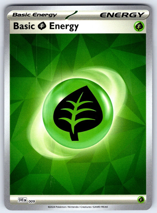 Basic Grass Energy Holo Common SVE: Scarlet & Violet Energies 009 NM 2023