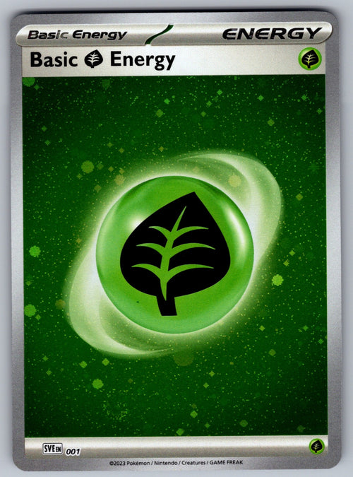 Basic Grass Energy Common SVE: Scarlet & Violet Energies 001 NM 2023