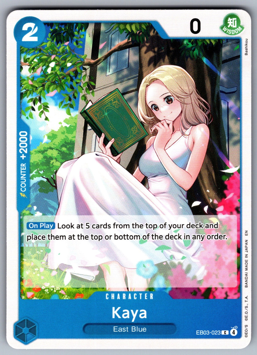 Kaya C Extra Booster: One Piece Heroines Edition EB03-023 NM 2026