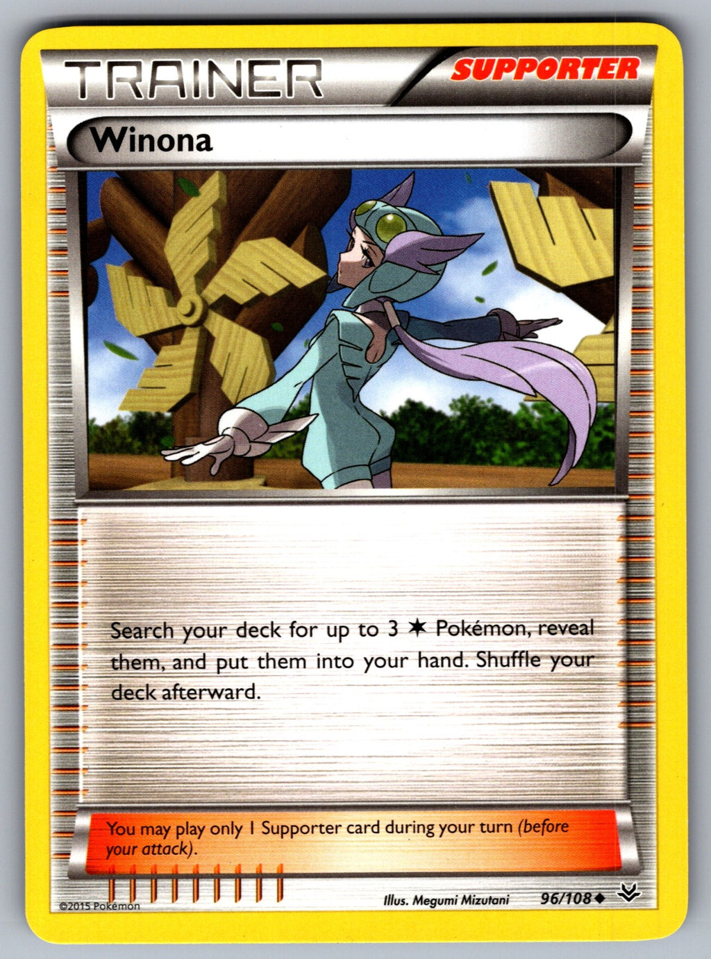 Winona Uncommon XY - Roaring Skies 96/108 LP 2015