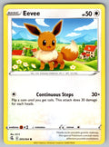 Eevee Common SWSH08: Fusion Strike 205/264 NM 2021