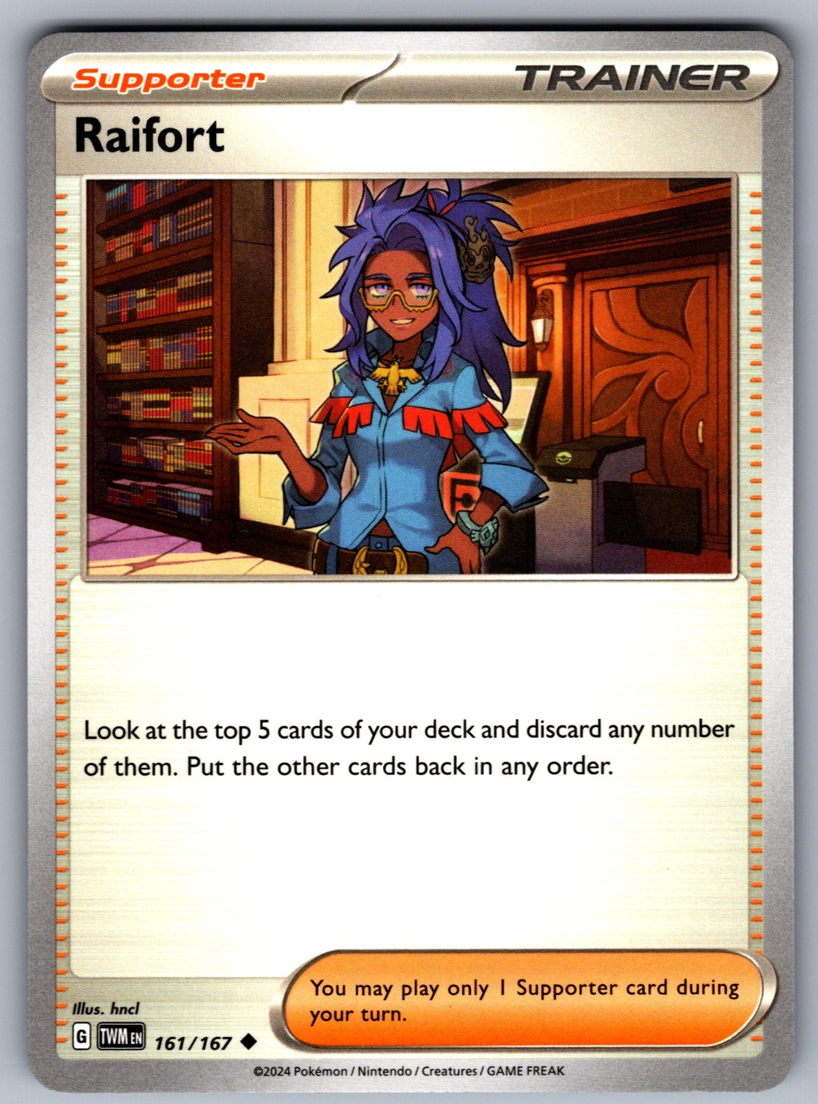 Raifort Uncommon SV06: Twilight Masquerade 161/167 NM 2024