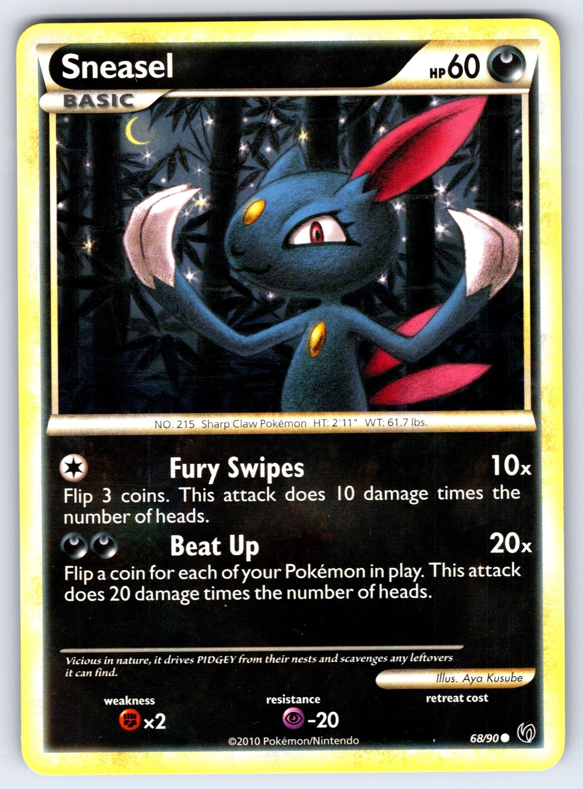 Sneasel Common Undaunted 68/90 LP 2010