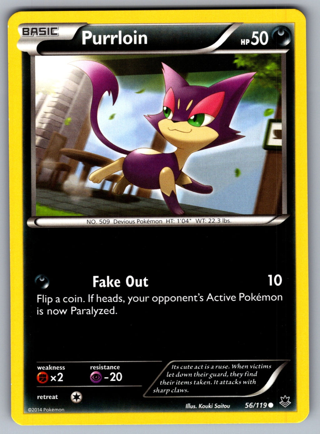 Purrloin Common XY - Phantom Forces 56/119 LP 2014