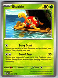 Shuckle Common SV03: Obsidian Flames 005/197 NM 2023
