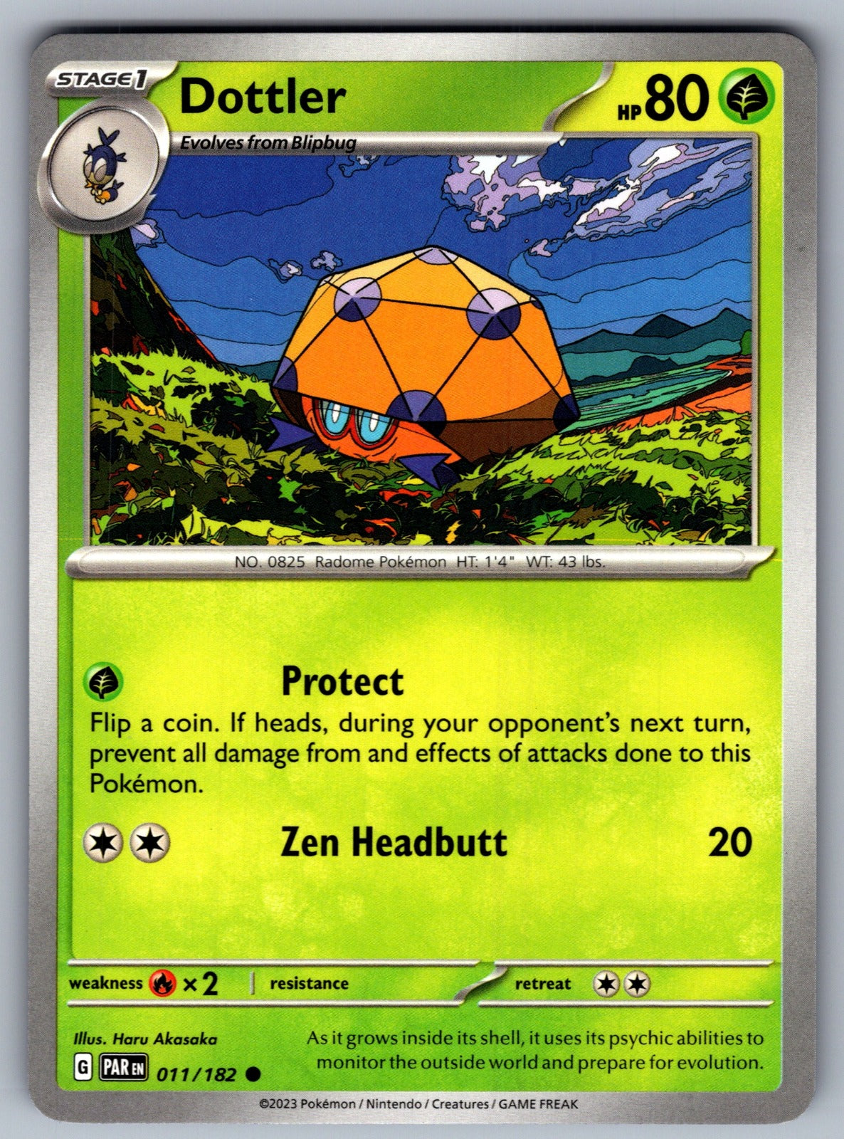 Dottler Common SV04: Paradox Rift 011/182 NM 2023