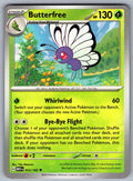 Butterfree Uncommon SV: Scarlet & Violet 151 012/165 NM 2023