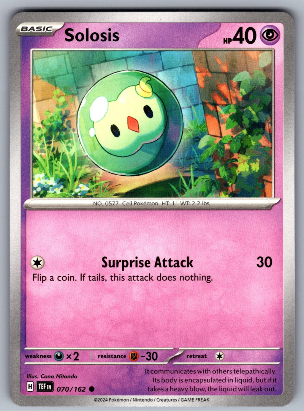 Solosis Common SV05: Temporal Forces 070/162 NM 2024