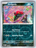 Venipede Reverse Holo Common SV06: Twilight Masquerade 115/167 NM 2024