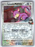 Team Rocket's Rattata Reverse Holo Common SV10: Destined Rivals 147/182 NM 2025