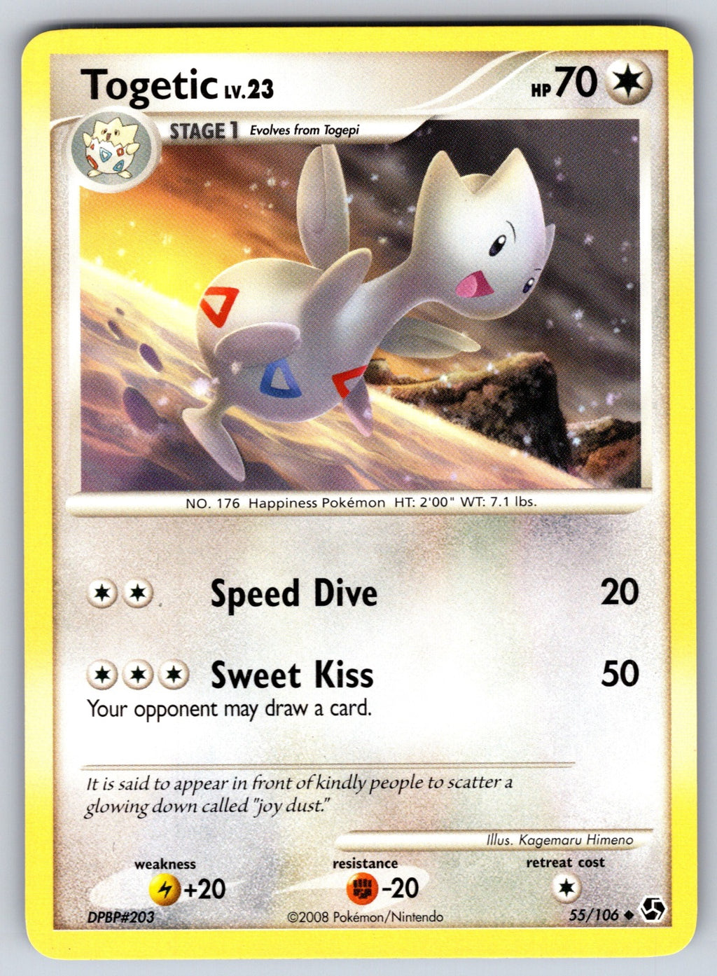 Togetic Uncommon Great Encounters 55/106 LP 2008