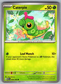 Caterpie Common SV: Scarlet & Violet 151 010/165 NM 2023