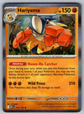Hariyama Holo Rare ME01: Mega Evolution 073/132 NM 2025