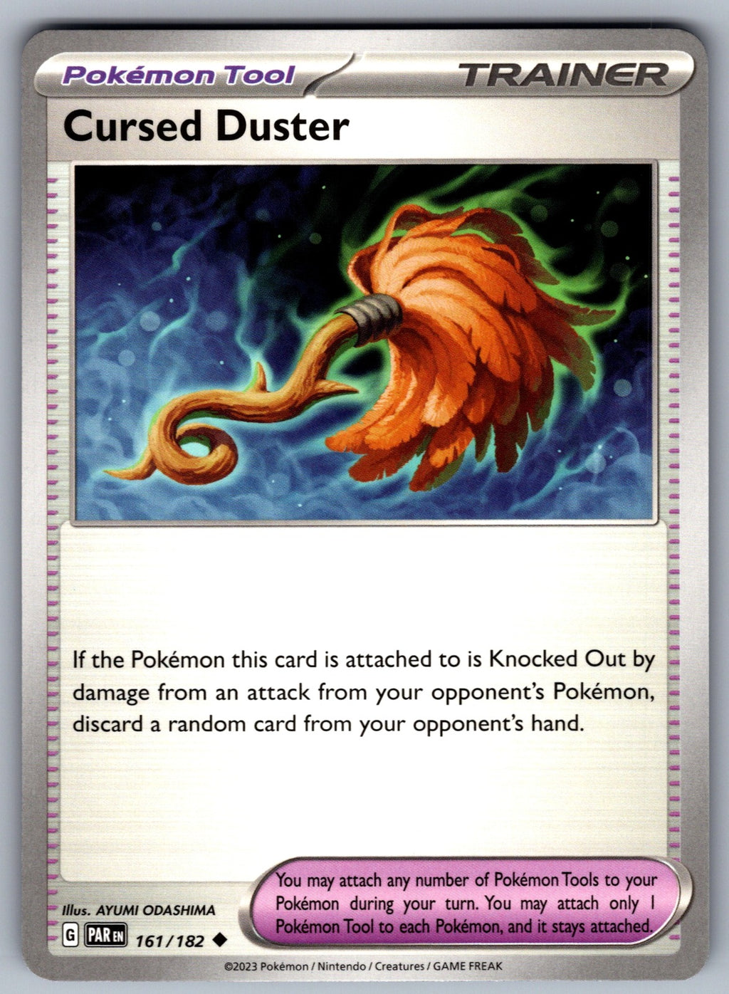 Cursed Duster Uncommon SV04: Paradox Rift 161/182 NM 2023