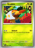 Grubbin Common SV07: Stellar Crown 009/142 NM 2024