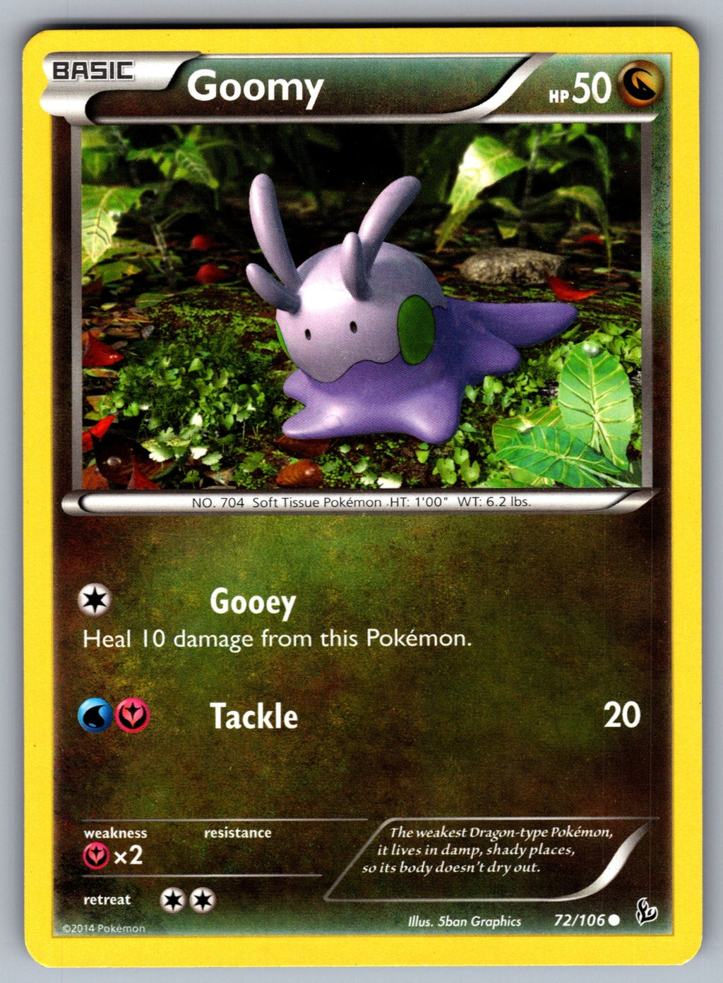 Goomy Common XY - Flashfire 72/106 LP 2014
