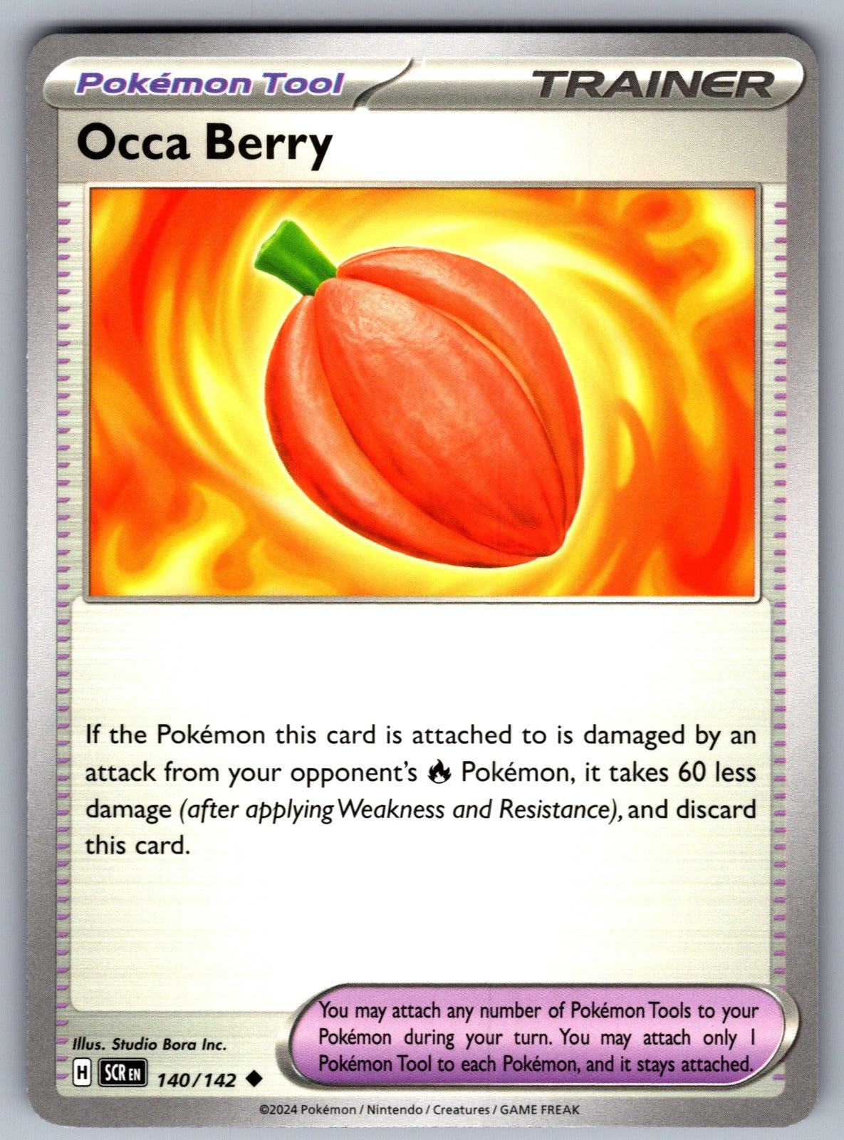 Occa Berry Uncommon SV07: Stellar Crown 140/142 NM 2024