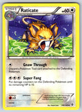 Raticate Uncommon Boundaries Crossed 105/149 LP 2012
