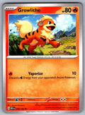 Growlithe Common SV: Scarlet & Violet 151 058/165 NM 2023