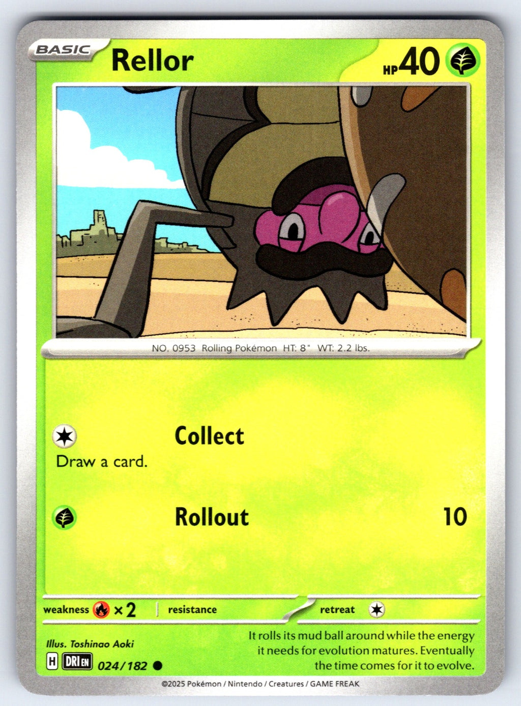 Rellor Common SV10: Destined Rivals 024/182 NM 2025
