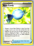 Rare Candy Uncommon SWSH01: Sword & Shield Base Set 180/202 NM 2020