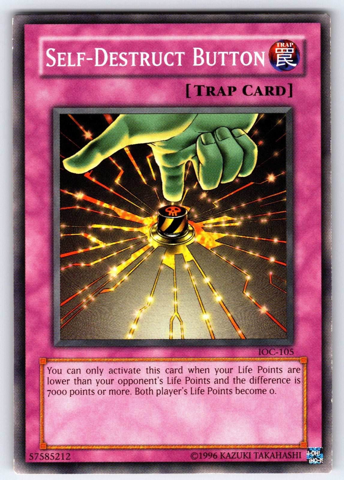 Self-Destruct Button Unlimited Common Invasion of Chaos (25th Anniversary Editio