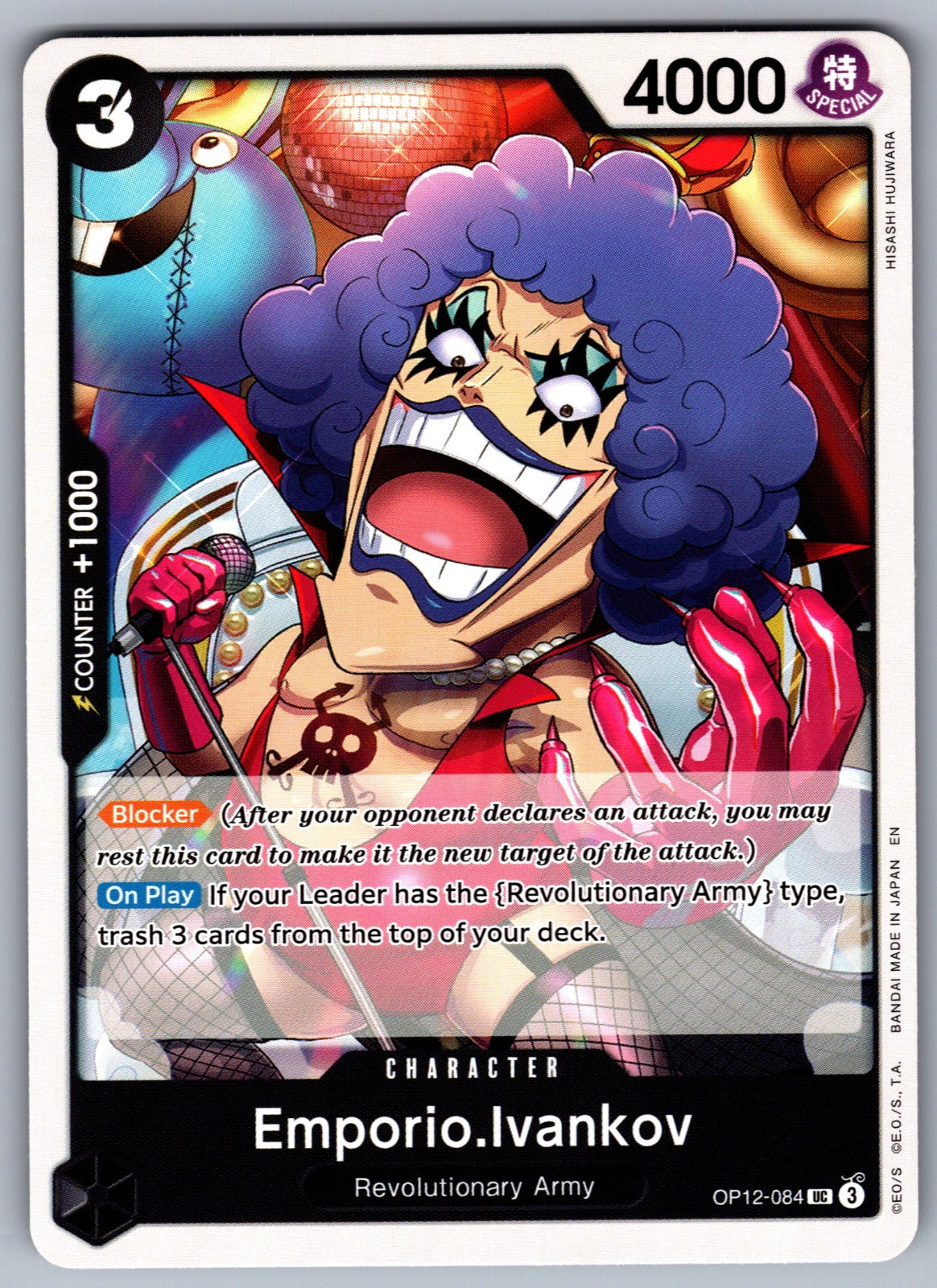 Emporio.Ivankov (084) UC Legacy of the Master OP12-084 NM 2025