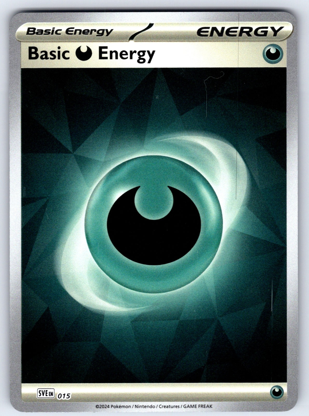 Basic Darkness Energy - Holo Common SVE: Scarlet & Violet Energies 015 NM 2023