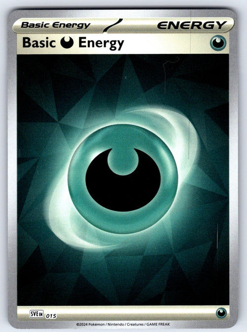Basic Darkness Energy - Holo Common SVE: Scarlet & Violet Energies 015 NM 2023
