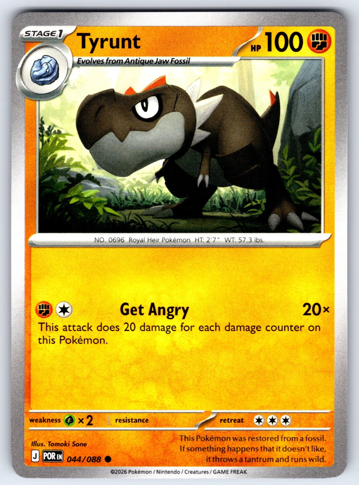 Tyrunt Common ME03: Perfect Order 044/088 NM 2026