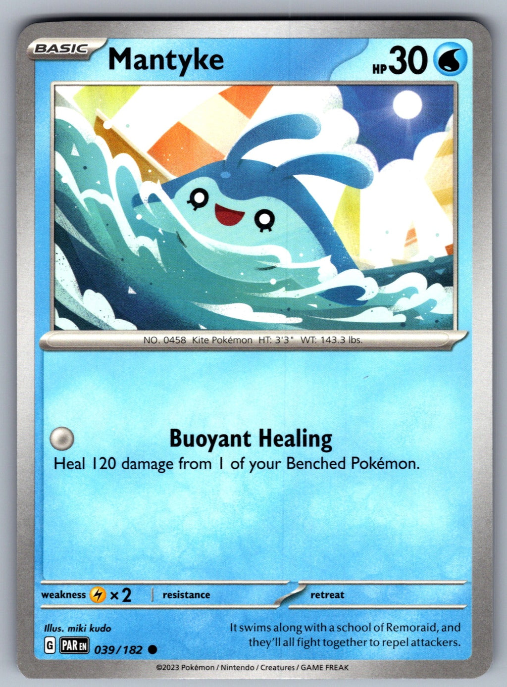 Mantyke Common SV04: Paradox Rift 039/182 NM 2023