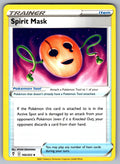 Spirit Mask Uncommon SWSH07: Evolving Skies 160/203 NM 2021