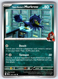 Team Rocket's Murkrow Uncommon SV10: Destined Rivals 127/182 NM 2025