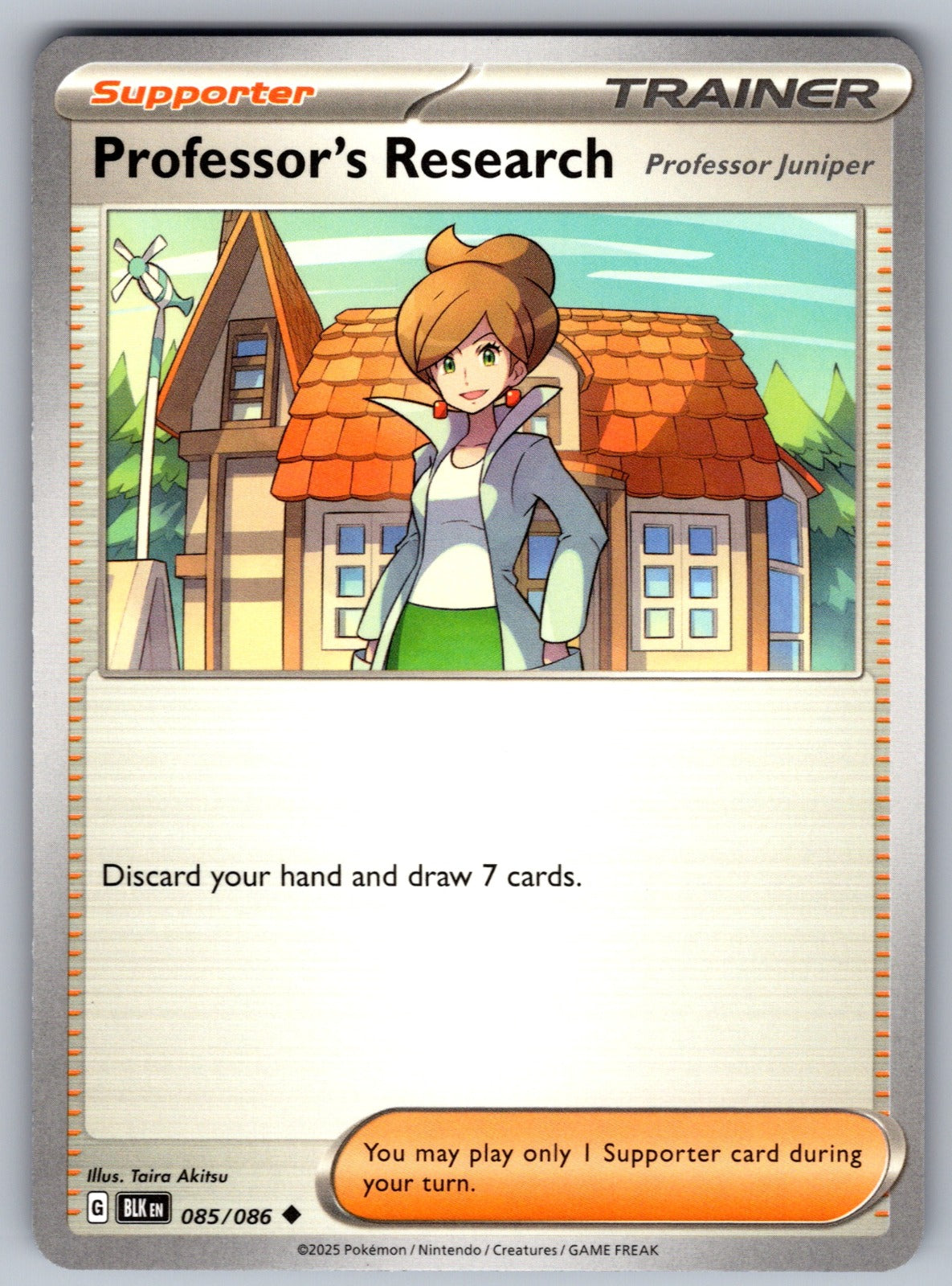 Professor's Research Uncommon SV: Black Bolt 085/086 NM 2025